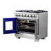Forno Capriasca 36" Freestanding French Door Gas Range FORNO