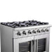 Forno Capriasca 36" Freestanding French Door Gas Range FORNO