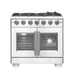 Forno Capriasca 36" Freestanding French Door Gas Range FORNO
