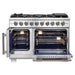 Forno Capriasca 48" Freestanding French Door Gas Range FORNO
