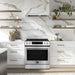 Forno Donatello Espresso 30-Inch Slide-In Induction Range Stainless-Steel FORNO