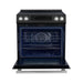 Forno Donatello Espresso 30-Inch Slide-In Induction Range Black FORNO