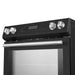 Forno Donatello Espresso 30-Inch Slide-In Induction Range Black FORNO