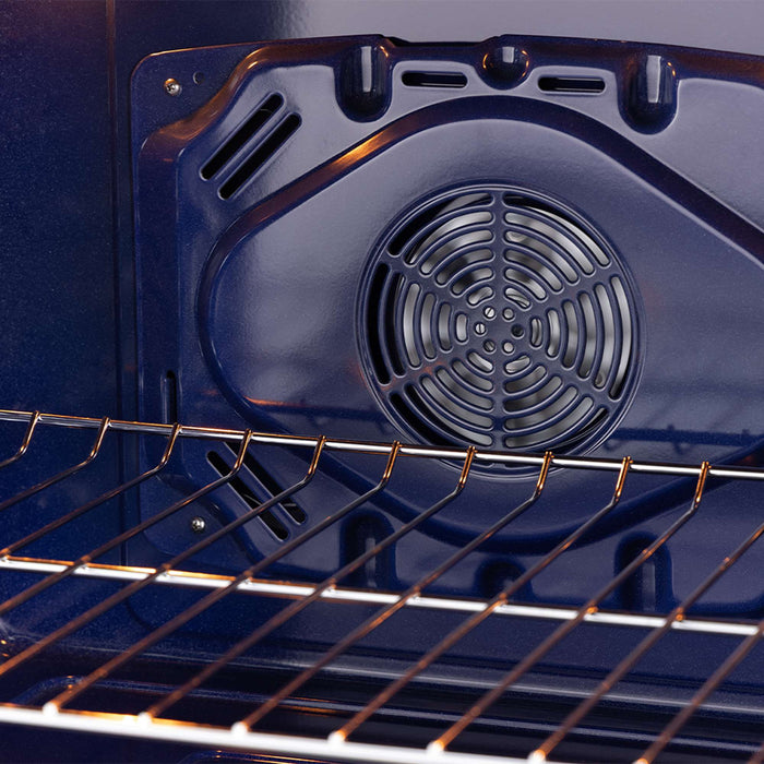 Forno Leonardo Espresso 30-Inch Slide-In Induction Range Stainless-Steel FORNO