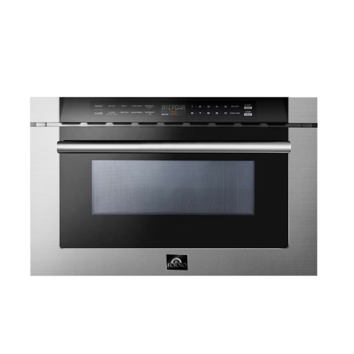 Forno Capoliveri 24" Microwave Drawer in Stainless-Steel FORNO