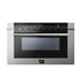 Forno Capoliveri 24" Microwave Drawer in Stainless-Steel FORNO