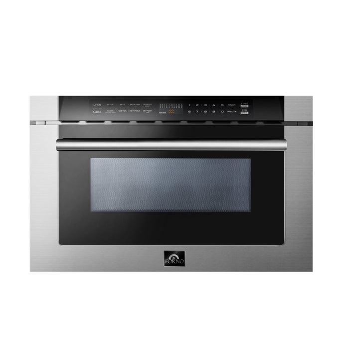 Forno Capoliveri 24" Microwave Drawer in Stainless-Steel FORNO