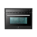 Oliena Espresso Black 24" 1750 Watt Compact Oven & 1000 Watt Microwave, 1.6 cu. ft. FORNO