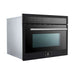 Oliena Espresso Black 24" 1750 Watt Compact Oven & 1000 Watt Microwave, 1.6 cu. ft. FORNO