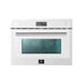 Oliena Espresso White 24" 1750 Watt Compact Oven & 1000 Watt Microwave, 1.6 cu. ft. FORNO