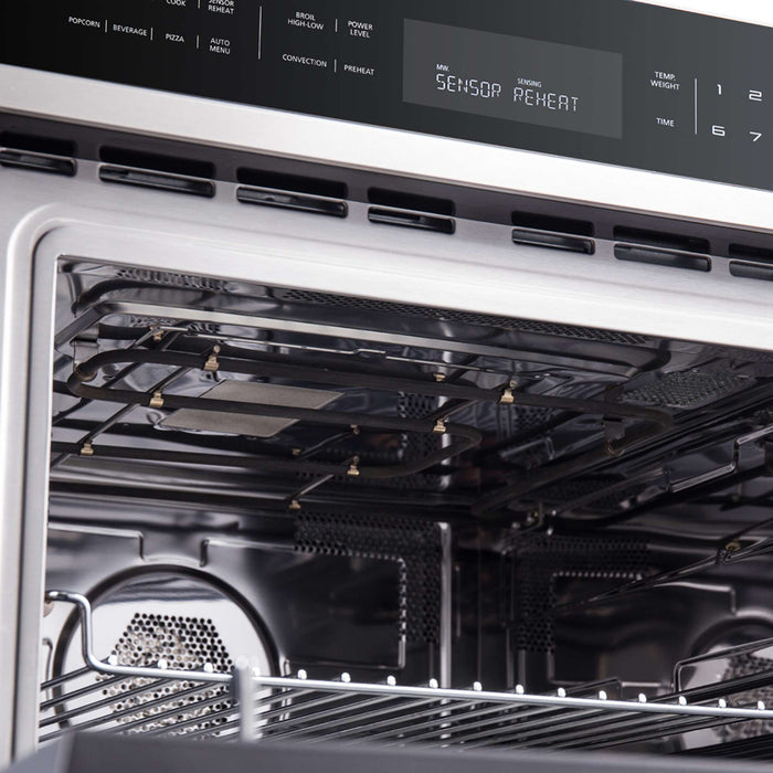 Forno Oliena 30" 1750 Watt Compact Oven & 1000 Watt Microwave, 1.6 cu. ft FORNO