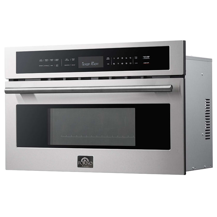 Forno Oliena 30" 1750 Watt Compact Oven & 1000 Watt Microwave, 1.6 cu. ft FORNO