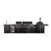Forno All'Aperto BBQ, 99,600 BTU with 5 Burners, Pizza Oven, and Beverage Center FORNO