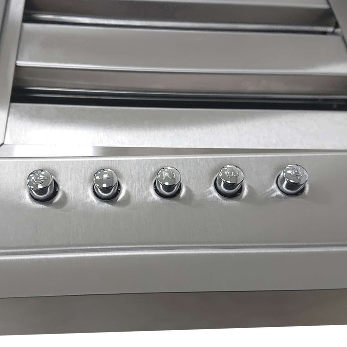 Forno Frassanito 33.5" Recessed Range Hood with Baffle Filters FORNO