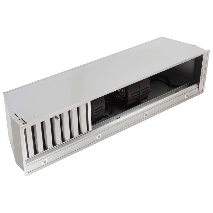 Forno Frassanito 48" Recessed Range Hood with Baffle Filters FORNO