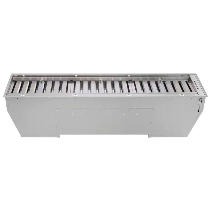 Forno Frassanito 48" Recessed Range Hood with Baffle Filters FORNO
