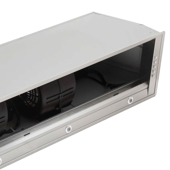 Forno Frassanito 60" Recessed Range Hood with Baffle Filters FORNO