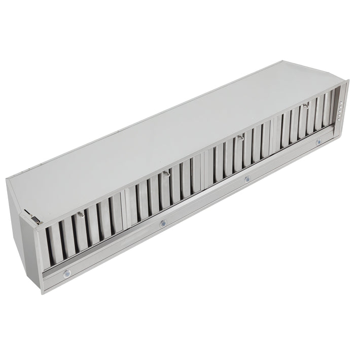 Forno Frassanito 60" Recessed Range Hood with Baffle Filters FORNO