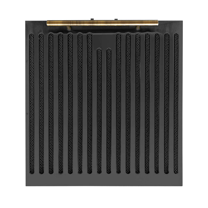 Forno Bari Espresso 30" Under Cabinet Range Hood in Black FORNO