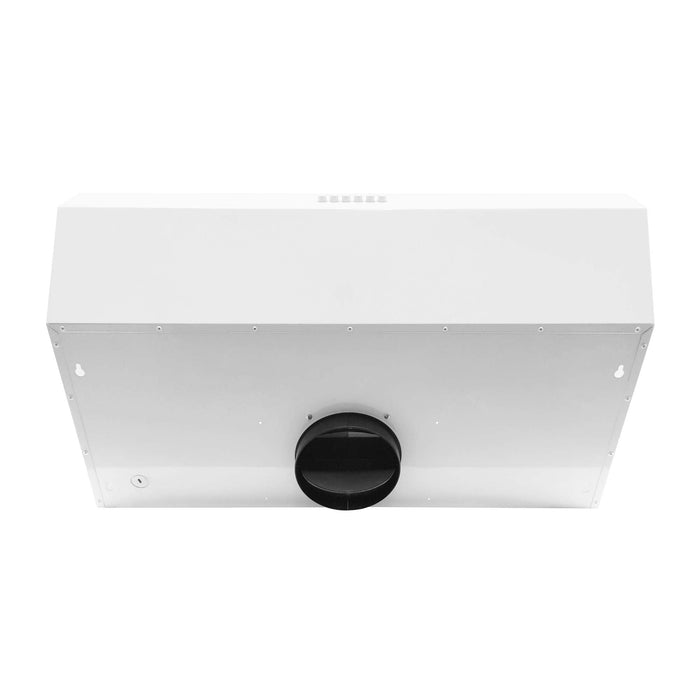 Forno Bari Espresso 30" Under Cabinet Range Hood in White FORNO