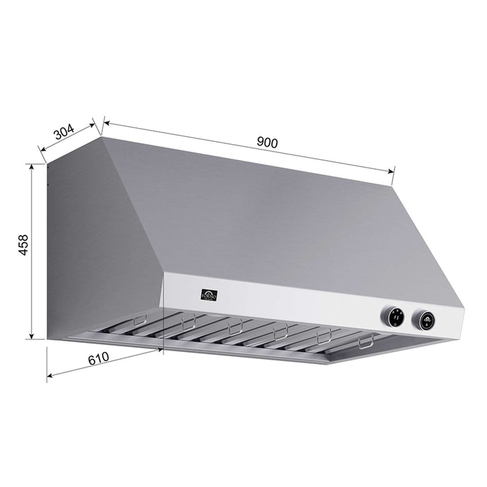 Forno Biagio 36" Wall Mounted Range Hood FORNO