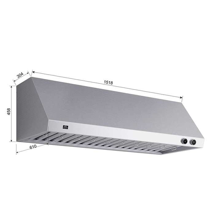 Forno Biagio 60" Wall Mounted Range Hood FORNO