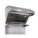 Forno Savona - 36" Wall Mount Range Hood Baffle Filter & Back Splash FORNO