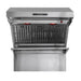 Forno Savona - 36" Wall Mount Range Hood Baffle Filter & Back Splash FORNO