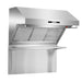 Forno Savona - 36" Wall Mount Range Hood with Hybrid Stainless Filters & Back Splash FORNO