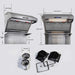 Forno Savona - 36" Wall Mount Range Hood with Hybrid Stainless Filters & Back Splash FORNO