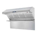 Forno Savona 60" Wall Mount Range Hood with Hybrid Filters & Back Splash FORNO