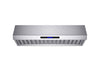 Forno Palazzo 48" Wall Mounted Range Hood Stainless Steel Heavy-Duty Baffle Filters & Remote Control FORNO