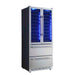 Forno Campania 32" Wine Cooler Stainless Steel, Dual Wine Zones, 2 Beverage Drawers, 17.7 cu.ft. FORNO