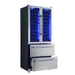 Forno Campania 32" Wine Cooler Stainless Steel, Dual Wine Zones, 2 Beverage Drawers, 17.7 cu.ft. FORNO