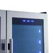 Forno Campania 32" Wine Cooler Stainless Steel, Dual Wine Zones, 2 Beverage Drawers, 17.7 cu.ft. FORNO