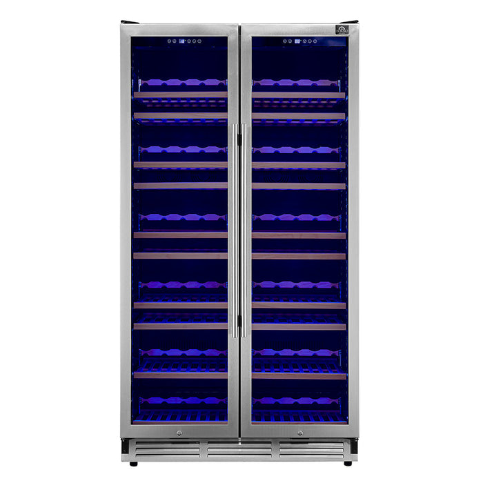 Vernazza 40-Inch 25.07 cu.ft. 
Side-by-Side, Dual Zone
Wine Cellar FORNO