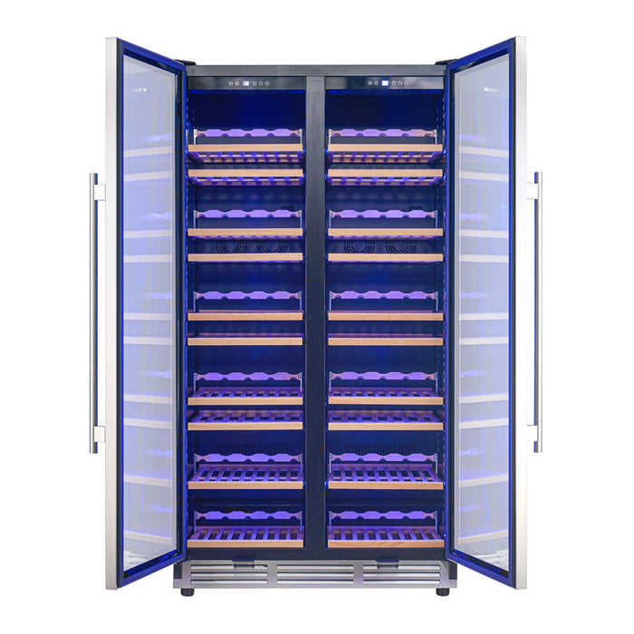 Vernazza 40-Inch 25.07 cu.ft. 
Side-by-Side, Dual Zone
Wine Cellar FORNO