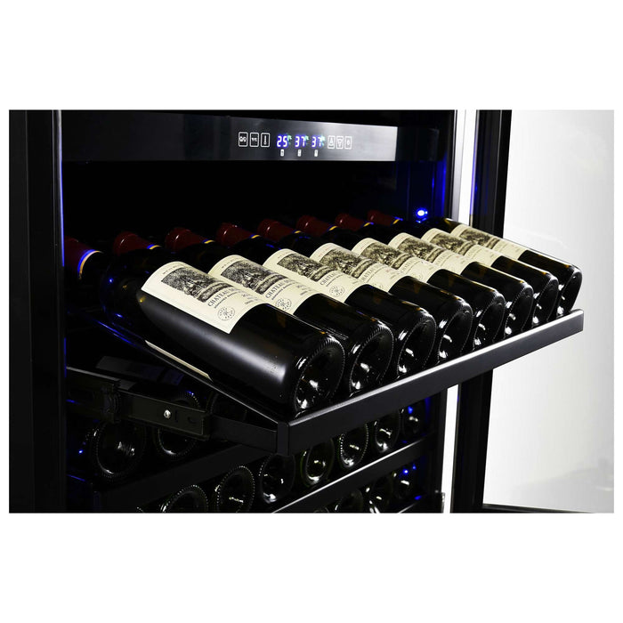 Forno Capraia 30" Dual-Zone Wine Cooler, 144-Bottle Capacity, 2 Refrigerated Drawers FORNO