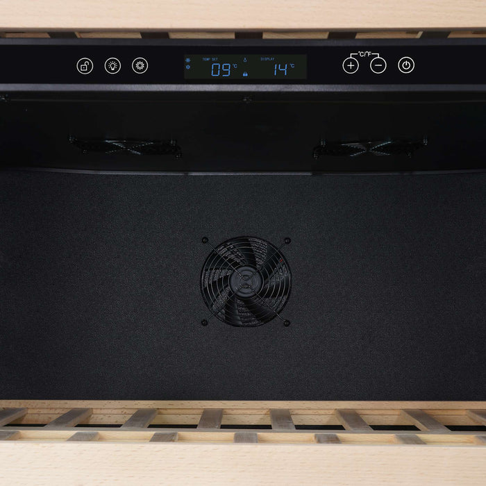 Forno Celano 30" Dual Zone Wine Cellar & Beverage Cooler, 21.3 cu.ft. FORNO