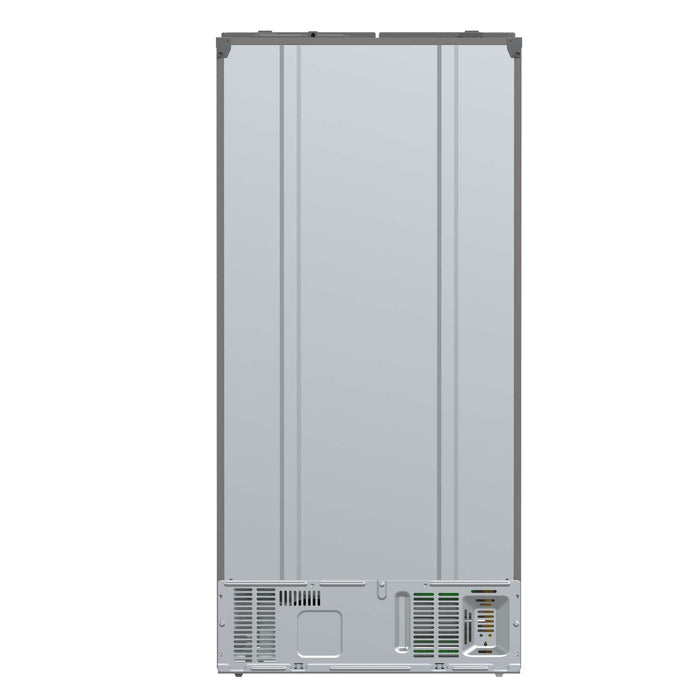 Forno Salerno 33" Side-by-Side Stainless Steel Refrigerator 15.6 cu.ft FORNO