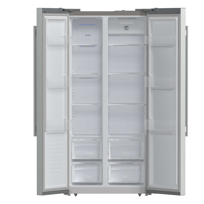 Forno Salerno 33" Side-by-Side Stainless Steel Refrigerator 15.6 cu.ft FORNO