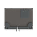 Forno Salerno 33" Side-by-Side Stainless Steel Refrigerator 15.6 cu.ft FORNO