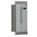 Forno Salerno 33" Built-in Stainless Steel Refrigerator 15.6 cu. ft - With Decorative Grill - 37" Wide FORNO