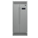 Forno Salerno 33" Built-in Stainless Steel Refrigerator 15.6 cu. ft - With Decorative Grill - 37" Wide FORNO