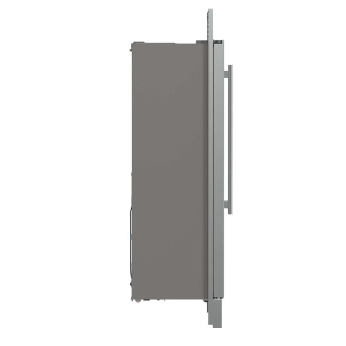 Forno Salerno 33" Built-in Stainless Steel Refrigerator 15.6 cu. ft - With Decorative Grill - 37" Wide FORNO