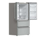 Forno Moena 36" French Door 19.2 cu. ft Stainless Steel Refrigerator with Factory Installed Ice-maker FORNO