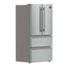 Forno Moena 36" French Door 19.2 cu. ft Stainless Steel Refrigerator with Factory Installed Ice-maker FORNO