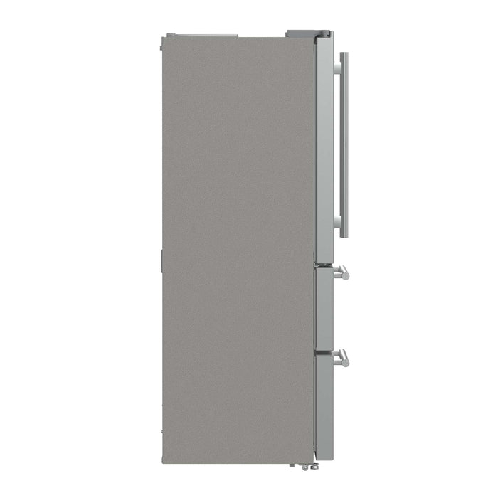 Forno Moena 36" French Door 19.2 cu. ft Stainless Steel Refrigerator with Factory Installed Ice-maker FORNO