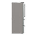 Forno Moena 36" French Door 19.2 cu. ft Stainless Steel Refrigerator with Factory Installed Ice-maker FORNO