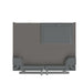 Forno Moena 36" French Door 19.2 cu. ft Stainless Steel Refrigerator with Factory Installed Ice-maker FORNO
